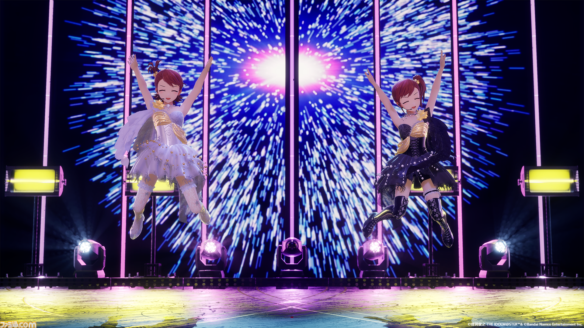 『アイマス』双海亜美・真美 twin live“ふたごぼしのつばさ”東京公演リポート。全曲ふたりでのステージで、新曲『北極星をズラしちゃえ！』でも一体感のあるパフォーマンスを披露。