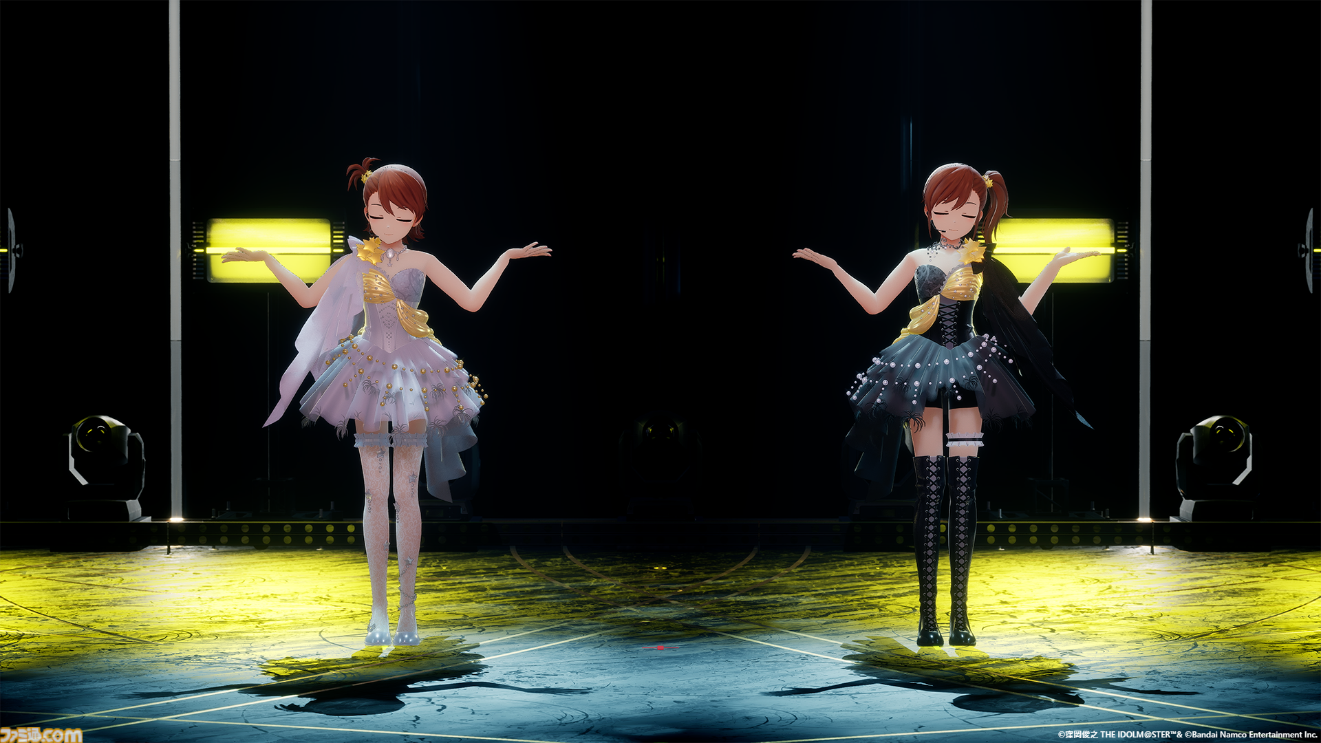 『アイマス』双海亜美・真美 twin live“ふたごぼしのつばさ”東京公演リポート。全曲ふたりでのステージで、新曲『北極星をズラしちゃえ！』でも一体感のあるパフォーマンスを披露。