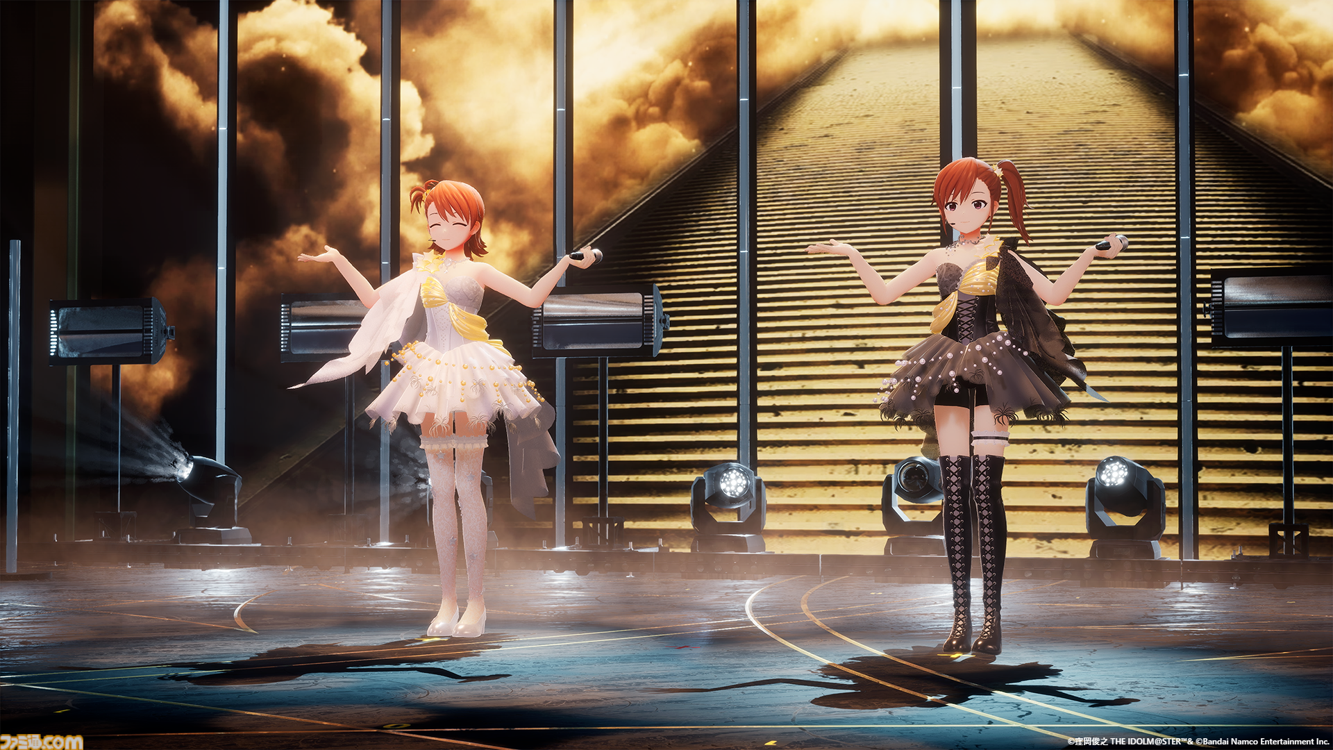 『アイマス』双海亜美・真美 twin live“ふたごぼしのつばさ”東京公演リポート。全曲ふたりでのステージで、新曲『北極星をズラしちゃえ！』でも一体感のあるパフォーマンスを披露。