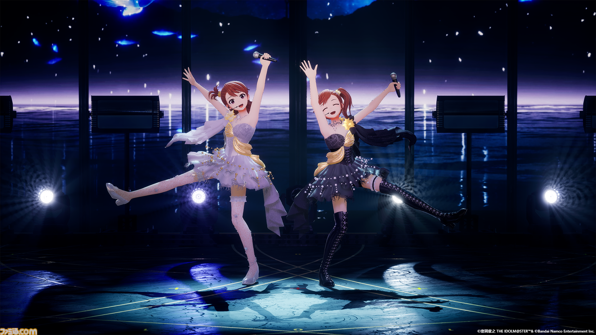 『アイマス』双海亜美・真美 twin live“ふたごぼしのつばさ”東京公演リポート。全曲ふたりでのステージで、新曲『北極星をズラしちゃえ！』でも一体感のあるパフォーマンスを披露。