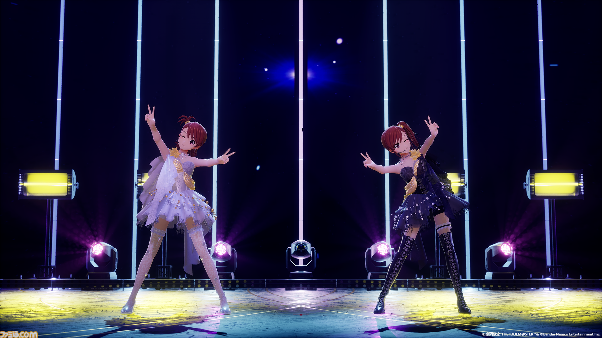 『アイマス』双海亜美・真美 twin live“ふたごぼしのつばさ”東京公演リポート。全曲ふたりでのステージで、新曲『北極星をズラしちゃえ！』でも一体感のあるパフォーマンスを披露。