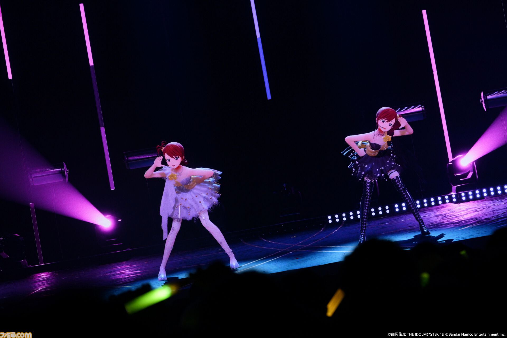『アイマス』双海亜美・真美 twin live“ふたごぼしのつばさ”東京公演リポート。全曲ふたりでのステージで、新曲『北極星をズラしちゃえ！』でも一体感のあるパフォーマンスを披露。