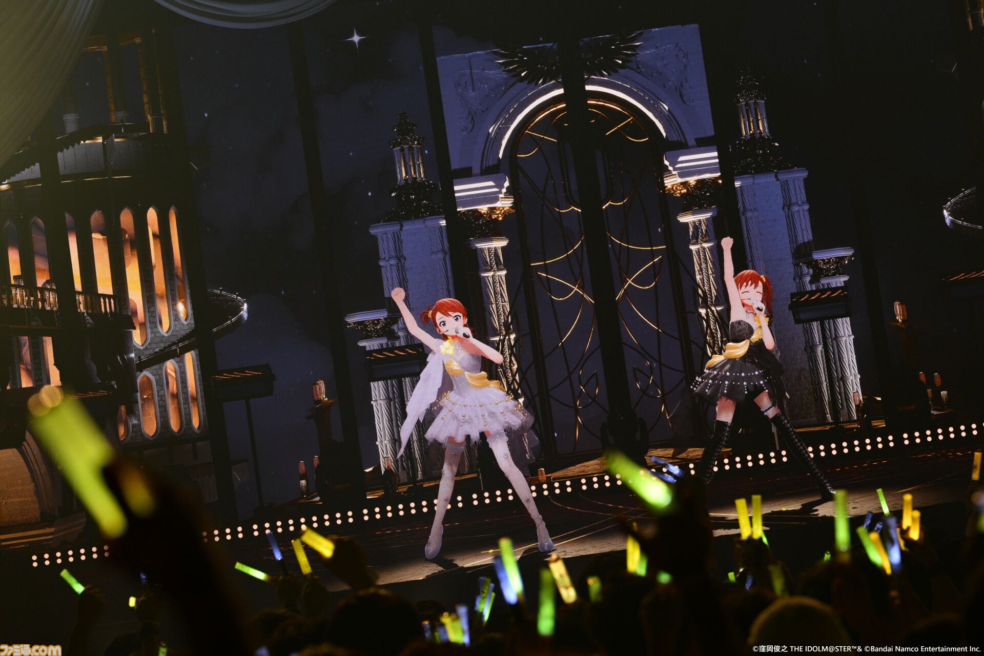『アイマス』双海亜美・真美 twin live“ふたごぼしのつばさ”東京公演リポート。全曲ふたりでのステージで、新曲『北極星をズラしちゃえ！』でも一体感のあるパフォーマンスを披露。