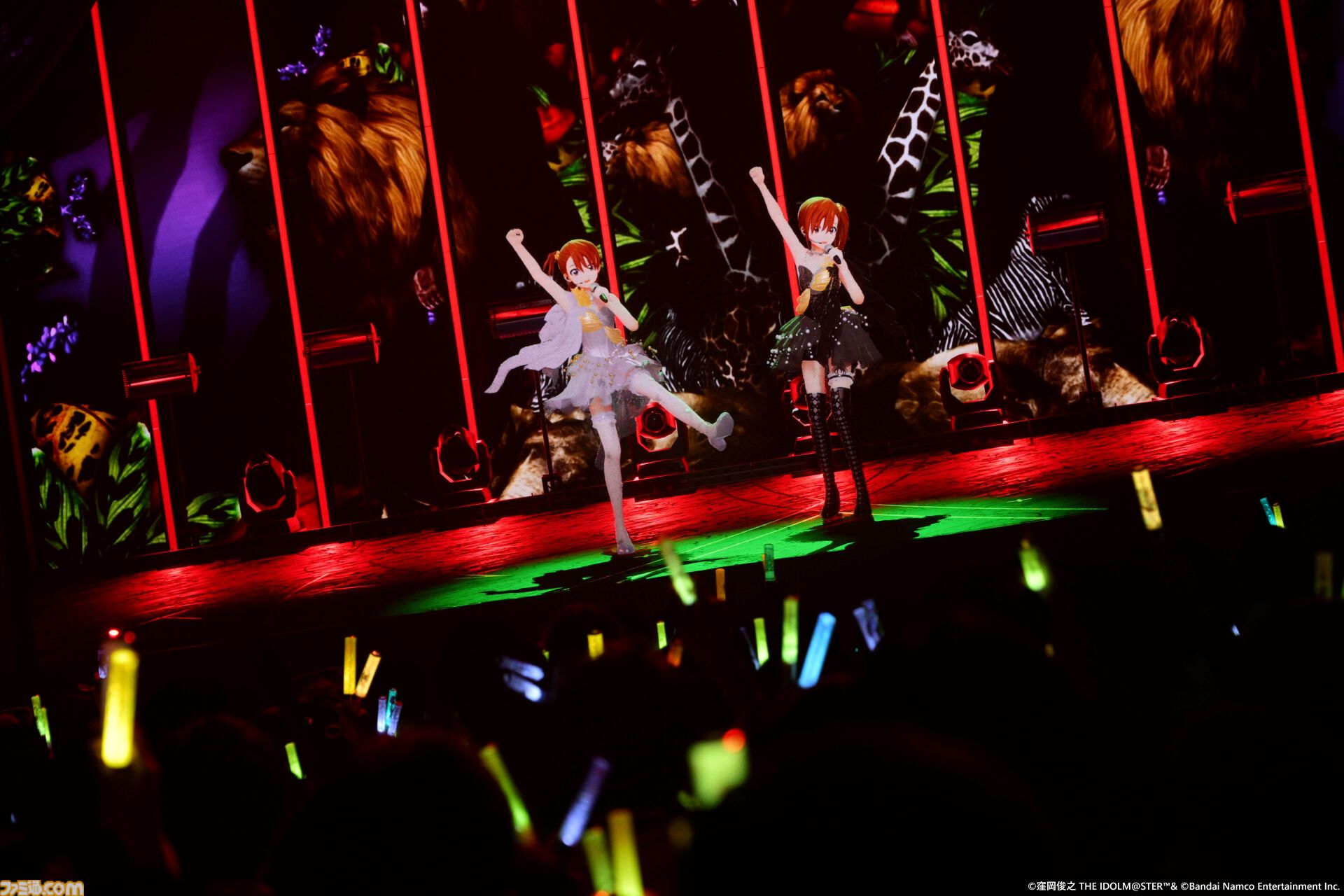 『アイマス』双海亜美・真美 twin live“ふたごぼしのつばさ”東京公演リポート。全曲ふたりでのステージで、新曲『北極星をズラしちゃえ！』でも一体感のあるパフォーマンスを披露。