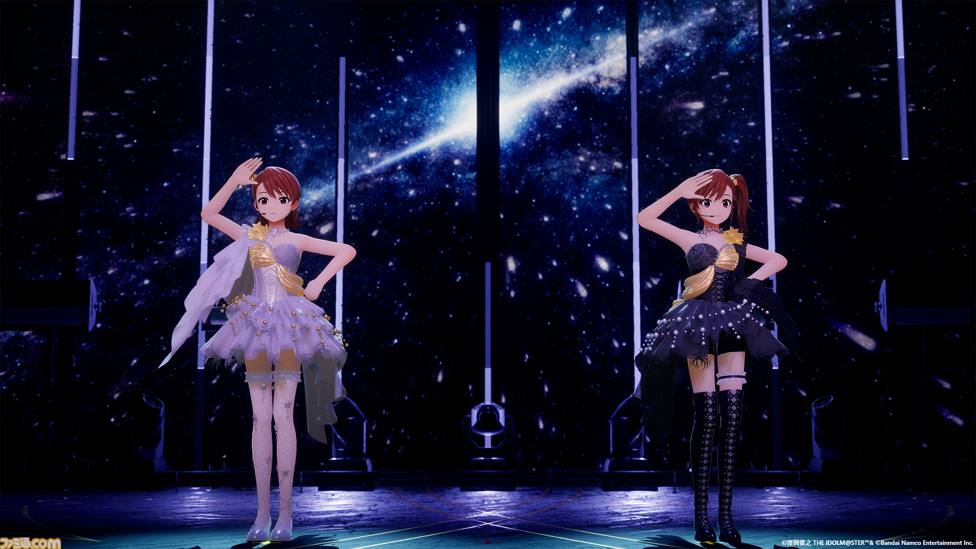 『アイマス』双海亜美・真美 twin live“ふたごぼしのつばさ”東京公演リポート。全曲ふたりでのステージで、新曲『北極星をズラしちゃえ！』でも一体感のあるパフォーマンスを披露。