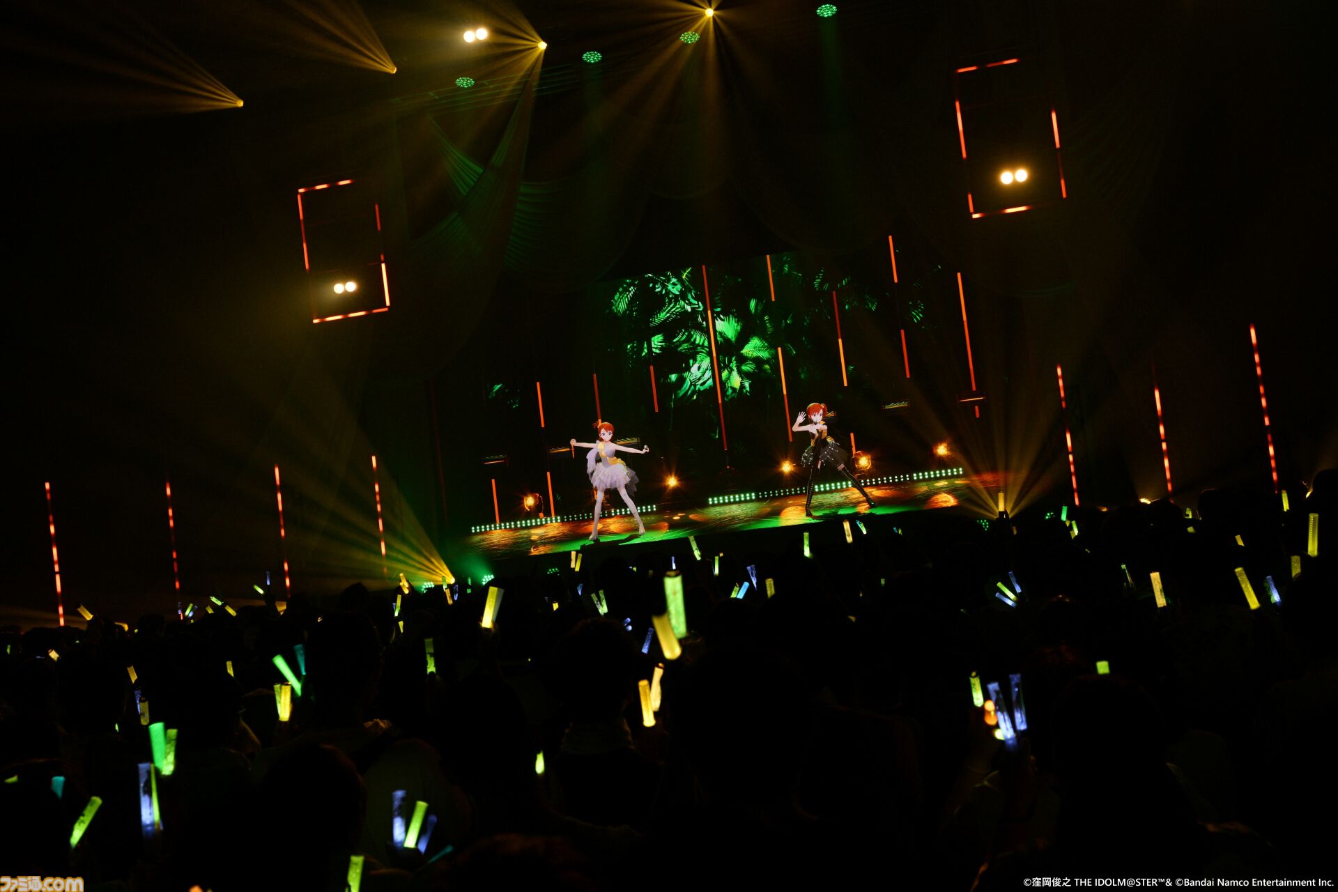 『アイマス』双海亜美・真美 twin live“ふたごぼしのつばさ”東京公演リポート。全曲ふたりでのステージで、新曲『北極星をズラしちゃえ！』でも一体感のあるパフォーマンスを披露。