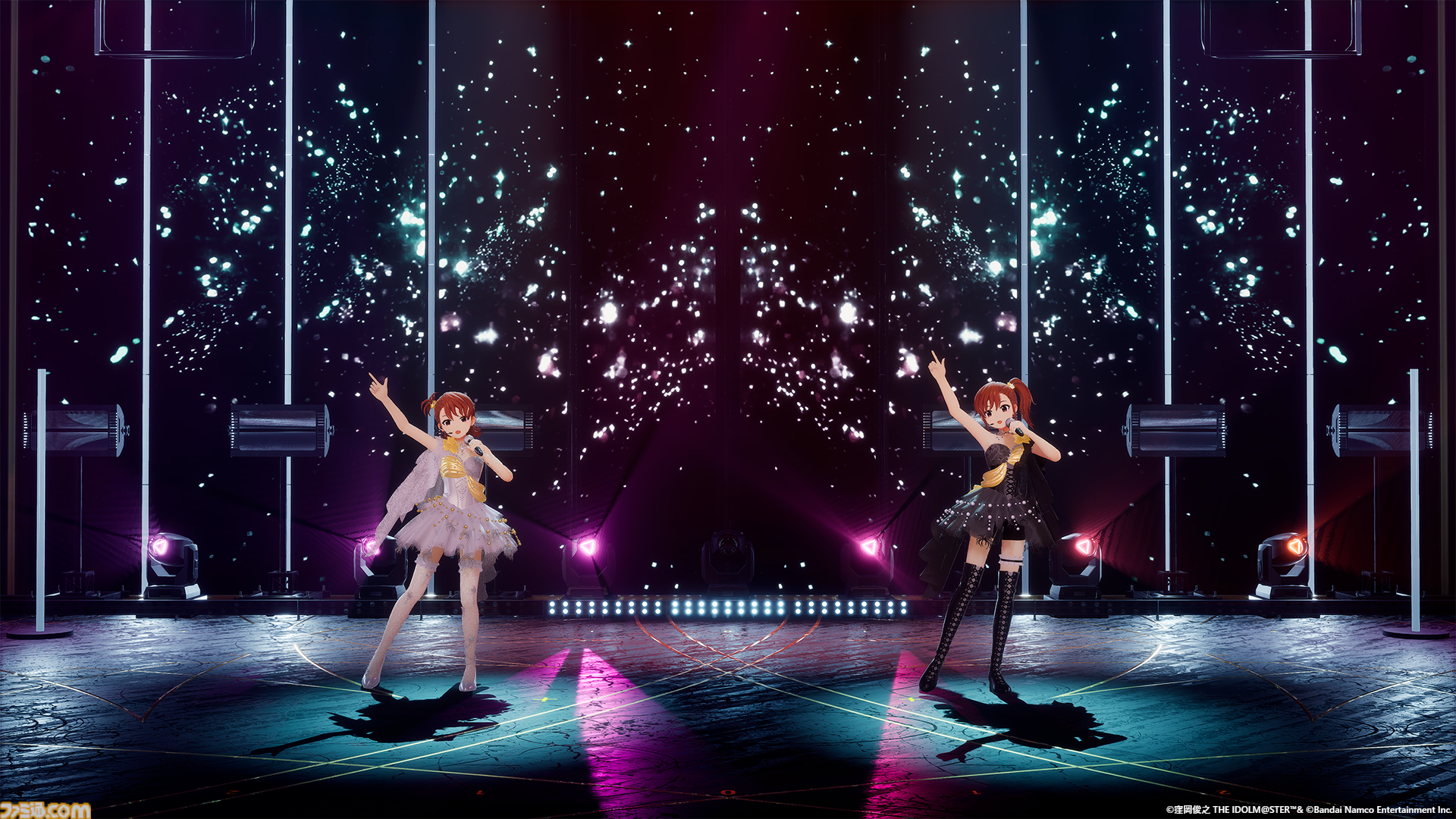 『アイマス』双海亜美・真美 twin live“ふたごぼしのつばさ”東京公演リポート。全曲ふたりでのステージで、新曲『北極星をズラしちゃえ！』でも一体感のあるパフォーマンスを披露。