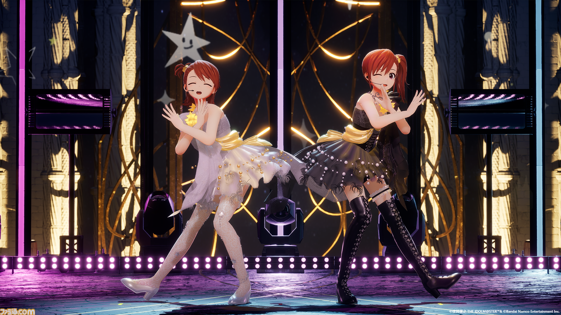 『アイマス』双海亜美・真美 twin live“ふたごぼしのつばさ”東京公演リポート。全曲ふたりでのステージで、新曲『北極星をズラしちゃえ！』でも一体感のあるパフォーマンスを披露。