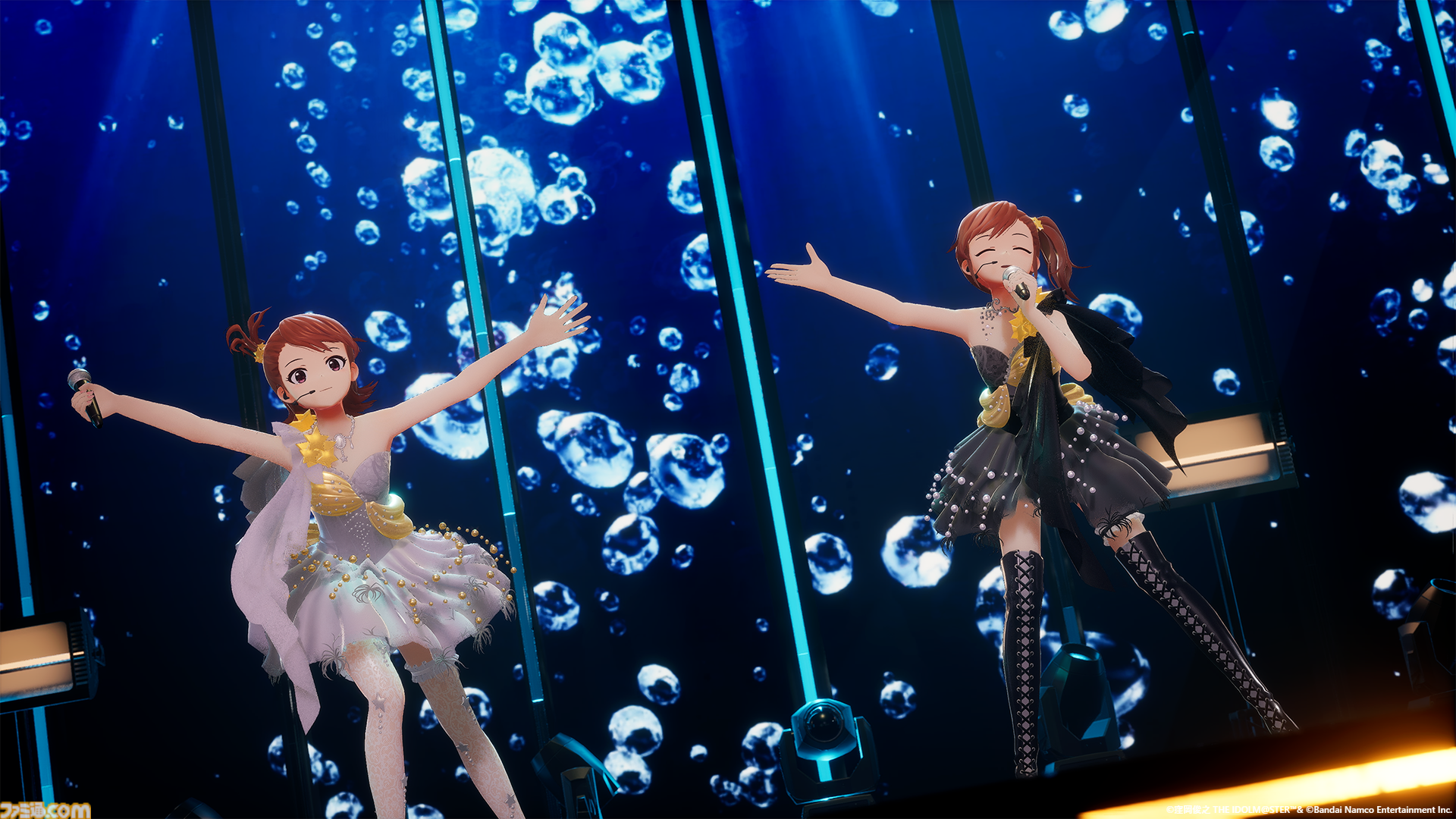 『アイマス』双海亜美・真美 twin live“ふたごぼしのつばさ”東京公演リポート。全曲ふたりでのステージで、新曲『北極星をズラしちゃえ！』でも一体感のあるパフォーマンスを披露。