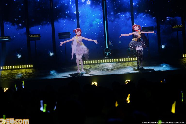 『アイマス』双海亜美・真美 twin live“ふたごぼしのつばさ”東京公演リポート。全曲ふたりでのステージで、新曲『北極星をズラしちゃえ！』でも一体感のあるパフォーマンスを披露。