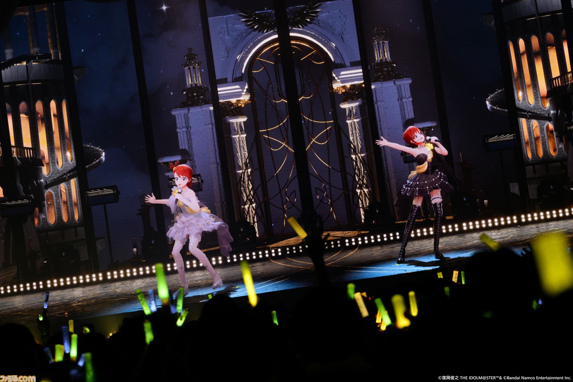 『アイマス』双海亜美・真美 twin live“ふたごぼしのつばさ”東京公演リポート。全曲ふたりでのステージで、新曲『北極星をズラしちゃえ！』でも一体感のあるパフォーマンスを披露。