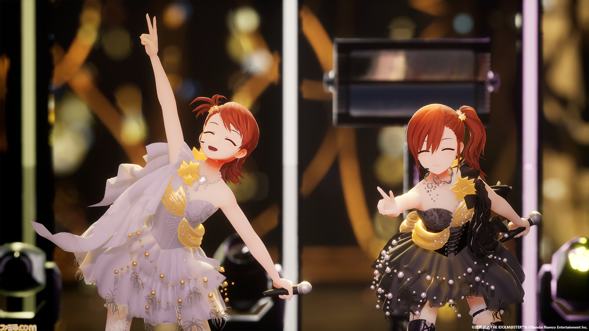 『アイマス』双海亜美・真美 twin live“ふたごぼしのつばさ”東京公演リポート。全曲ふたりでのステージで、新曲『北極星をズラしちゃえ！』でも一体感のあるパフォーマンスを披露。