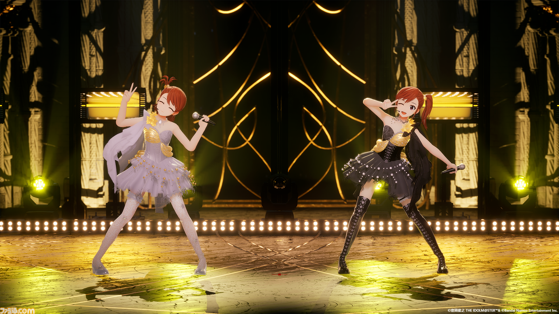『アイマス』双海亜美・真美 twin live“ふたごぼしのつばさ”東京公演リポート。全曲ふたりでのステージで、新曲『北極星をズラしちゃえ！』でも一体感のあるパフォーマンスを披露。