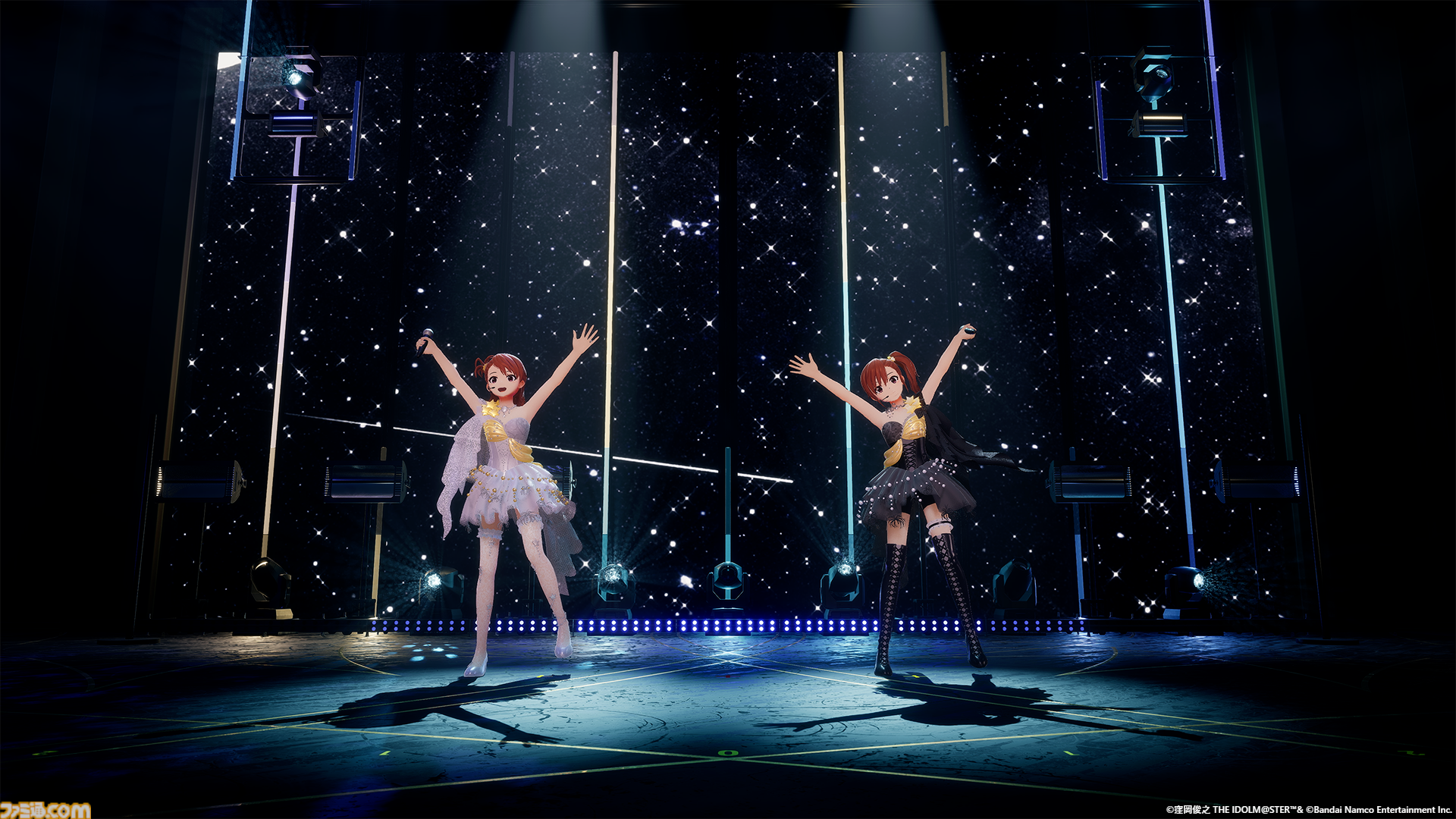 『アイマス』双海亜美・真美 twin live“ふたごぼしのつばさ”東京公演リポート。全曲ふたりでのステージで、新曲『北極星をズラしちゃえ！』でも一体感のあるパフォーマンスを披露。