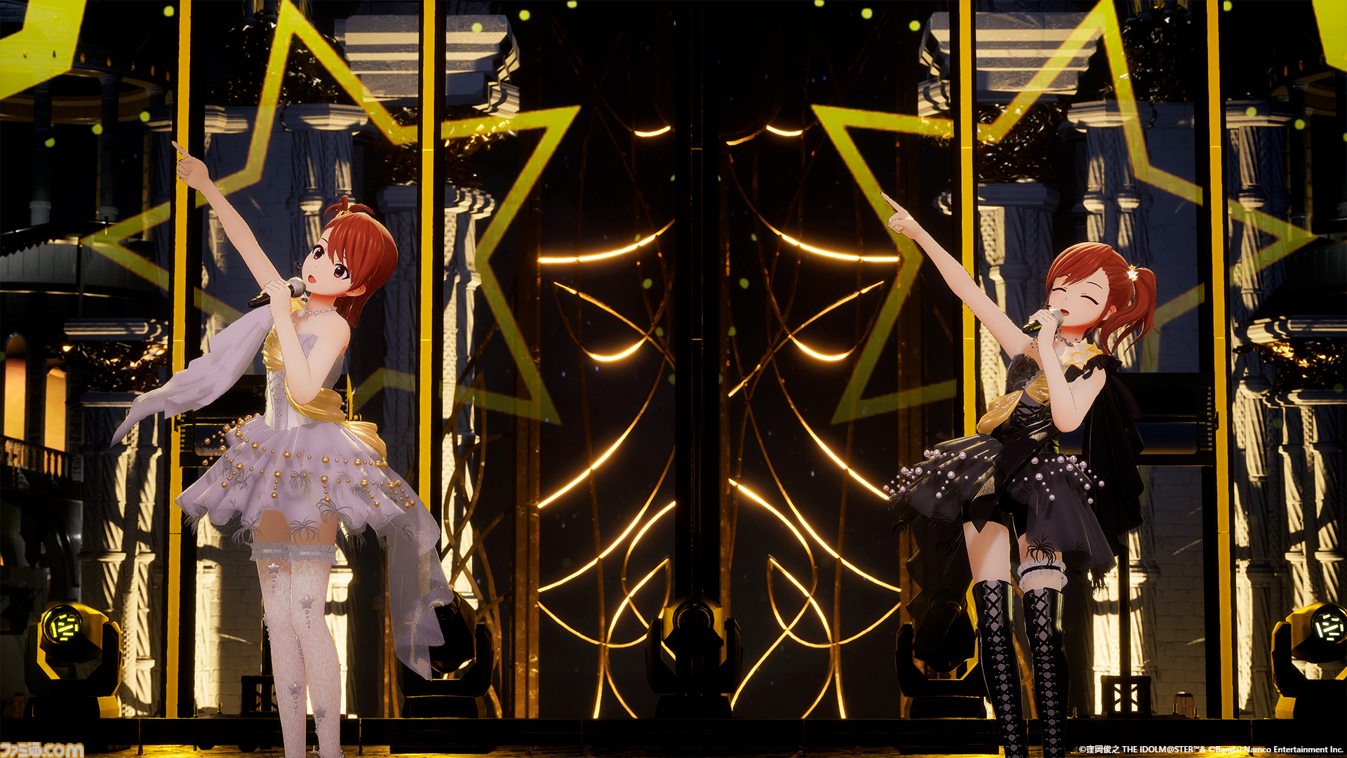 『アイマス』双海亜美・真美 twin live“ふたごぼしのつばさ”東京公演リポート。全曲ふたりでのステージで、新曲『北極星をズラしちゃえ！』でも一体感のあるパフォーマンスを披露。