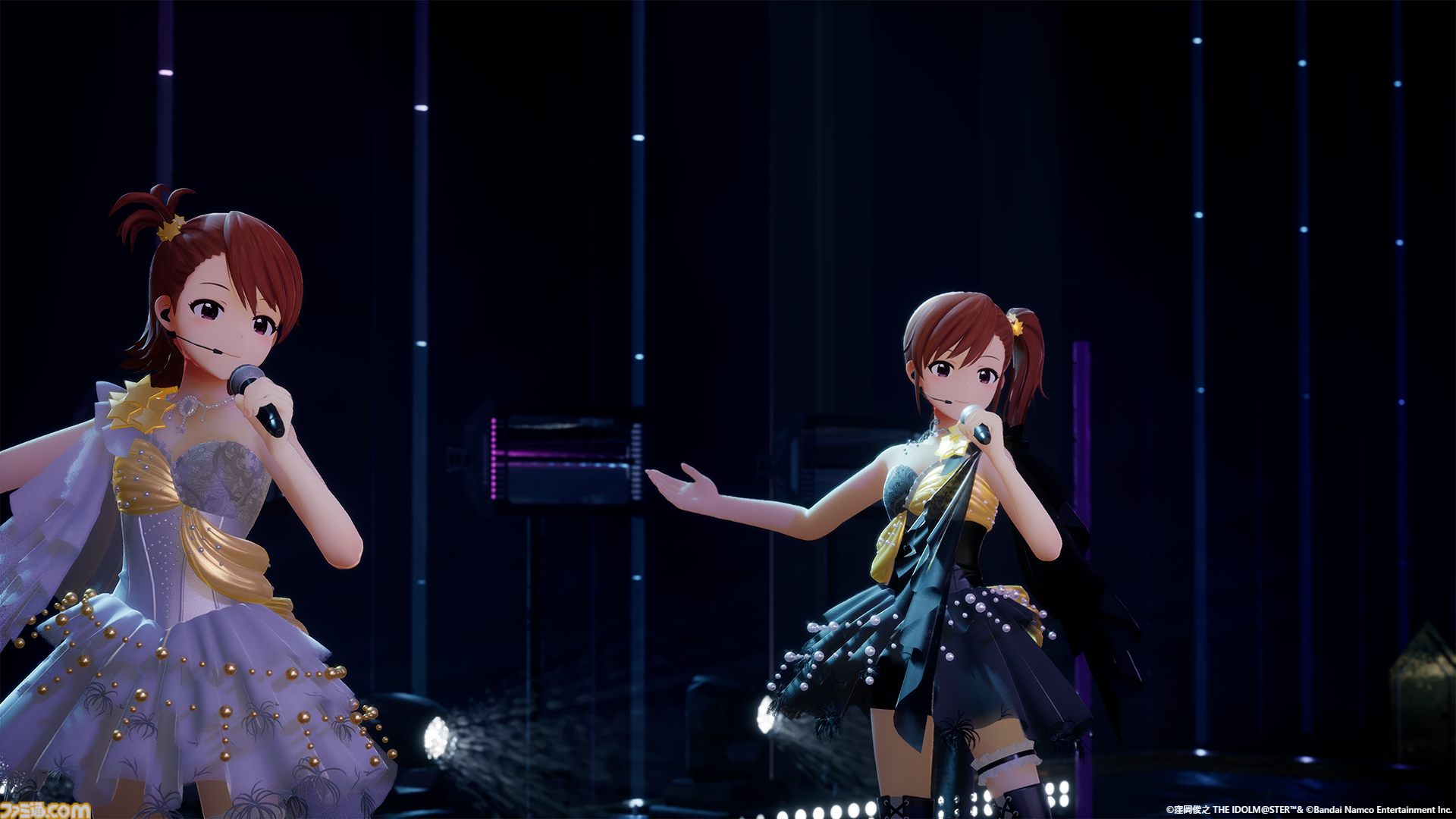 『アイマス』双海亜美・真美 twin live“ふたごぼしのつばさ”東京公演リポート。全曲ふたりでのステージで、新曲『北極星をズラしちゃえ！』でも一体感のあるパフォーマンスを披露。