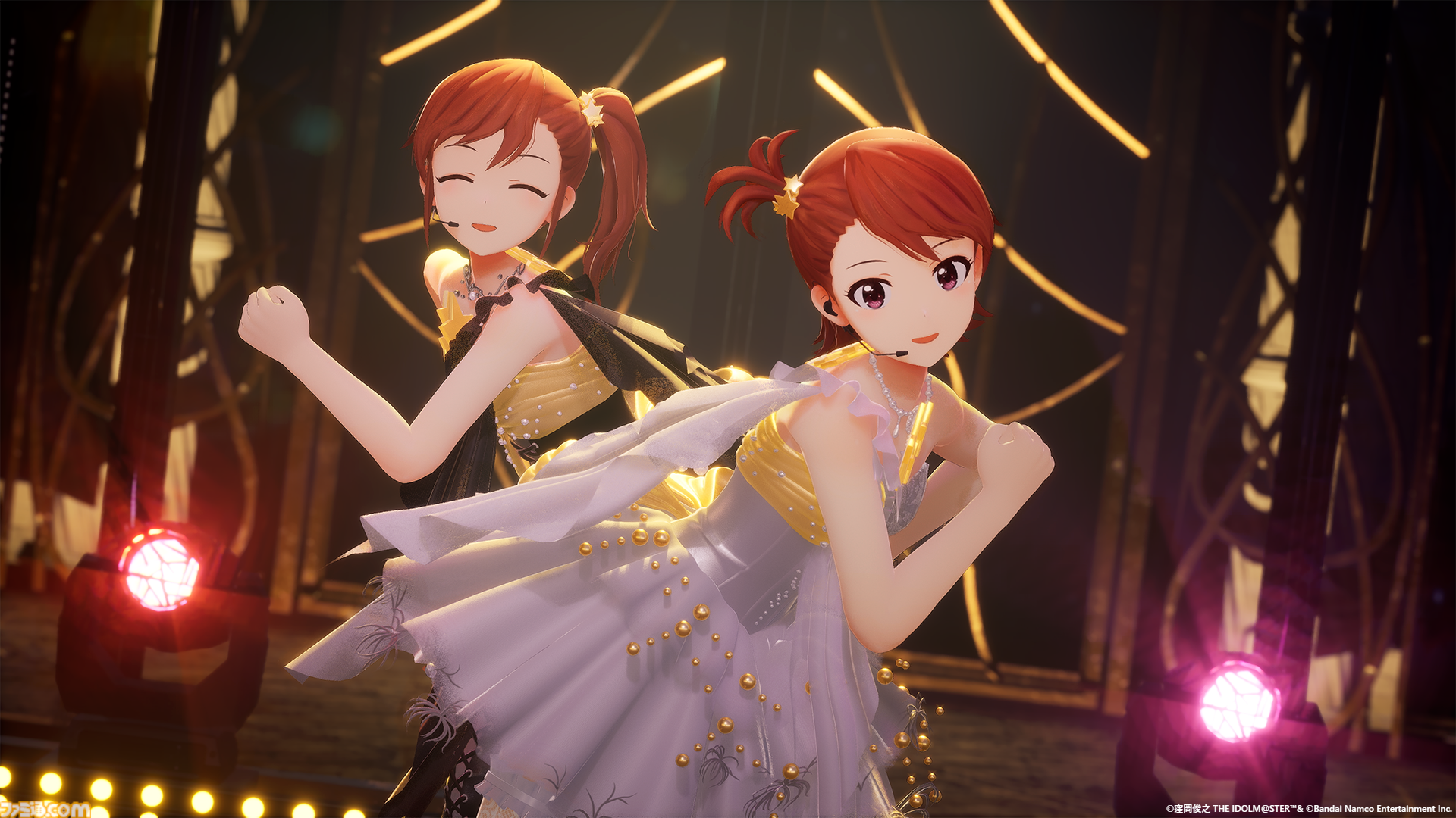 『アイマス』双海亜美・真美 twin live“ふたごぼしのつばさ”東京公演リポート。全曲ふたりでのステージで、新曲『北極星をズラしちゃえ！』でも一体感のあるパフォーマンスを披露。