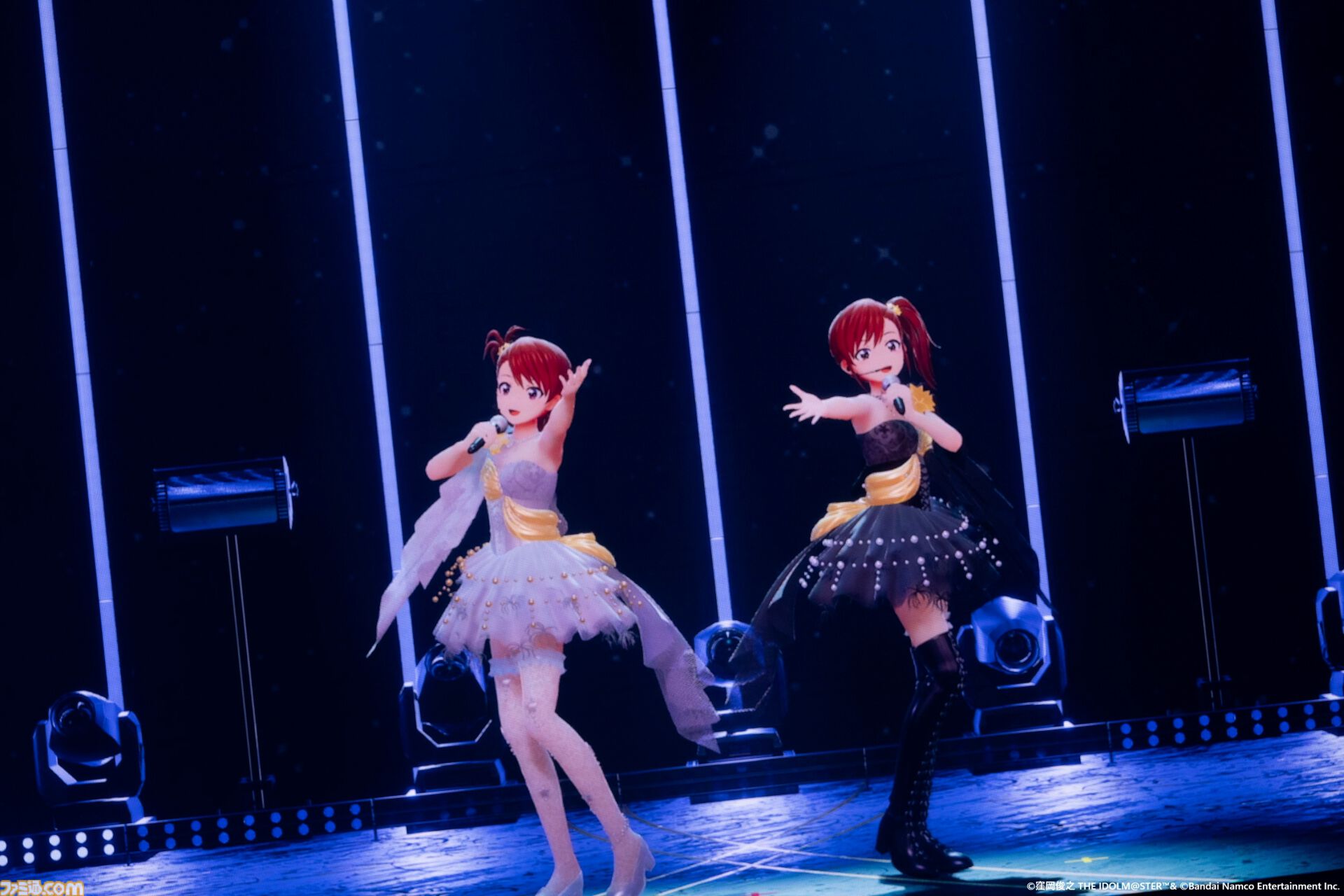 『アイマス』双海亜美・真美 twin live“ふたごぼしのつばさ”東京公演リポート。全曲ふたりでのステージで、新曲『北極星をズラしちゃえ！』でも一体感のあるパフォーマンスを披露。