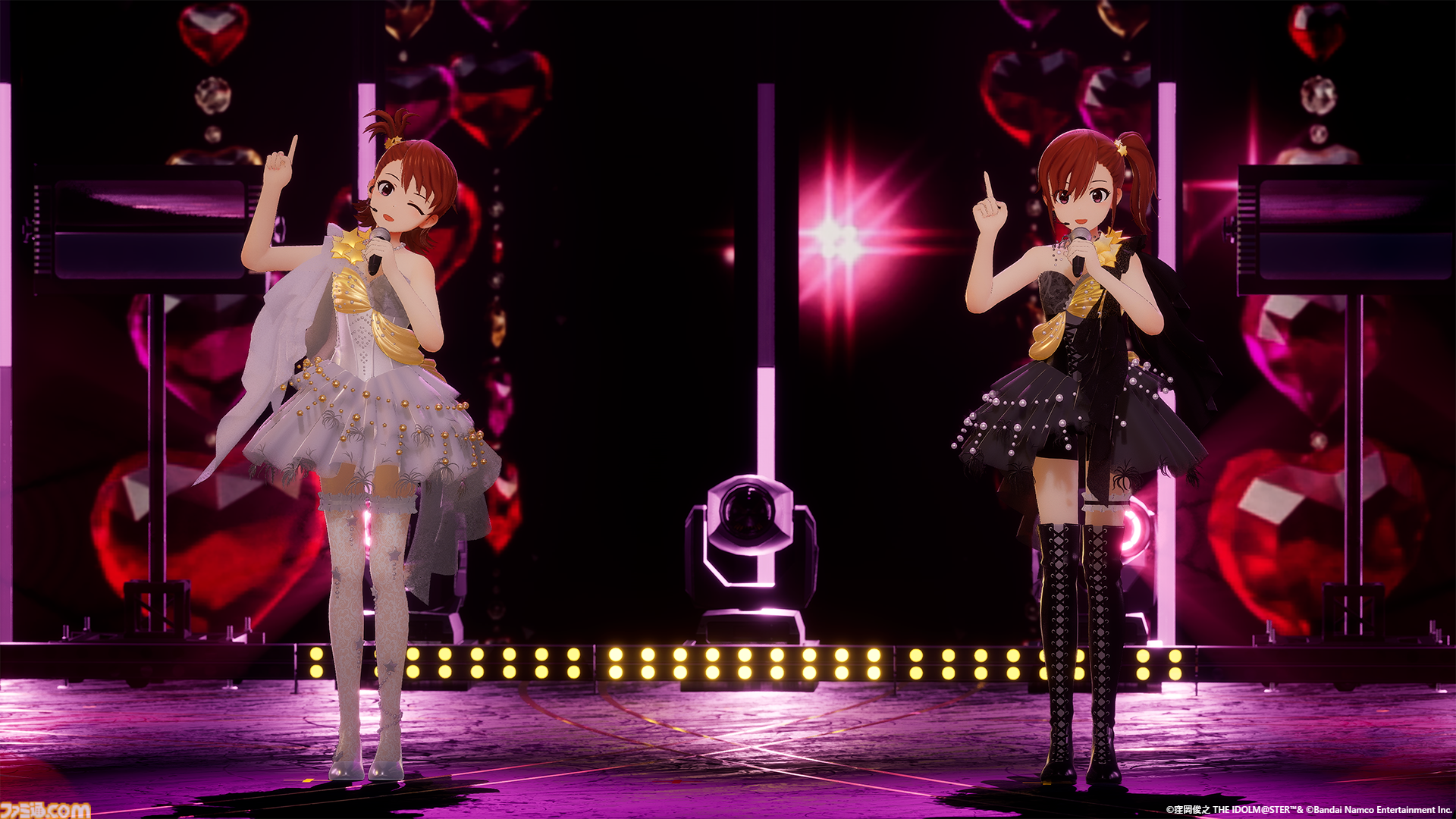 『アイマス』双海亜美・真美 twin live“ふたごぼしのつばさ”東京公演リポート。全曲ふたりでのステージで、新曲『北極星をズラしちゃえ！』でも一体感のあるパフォーマンスを披露。