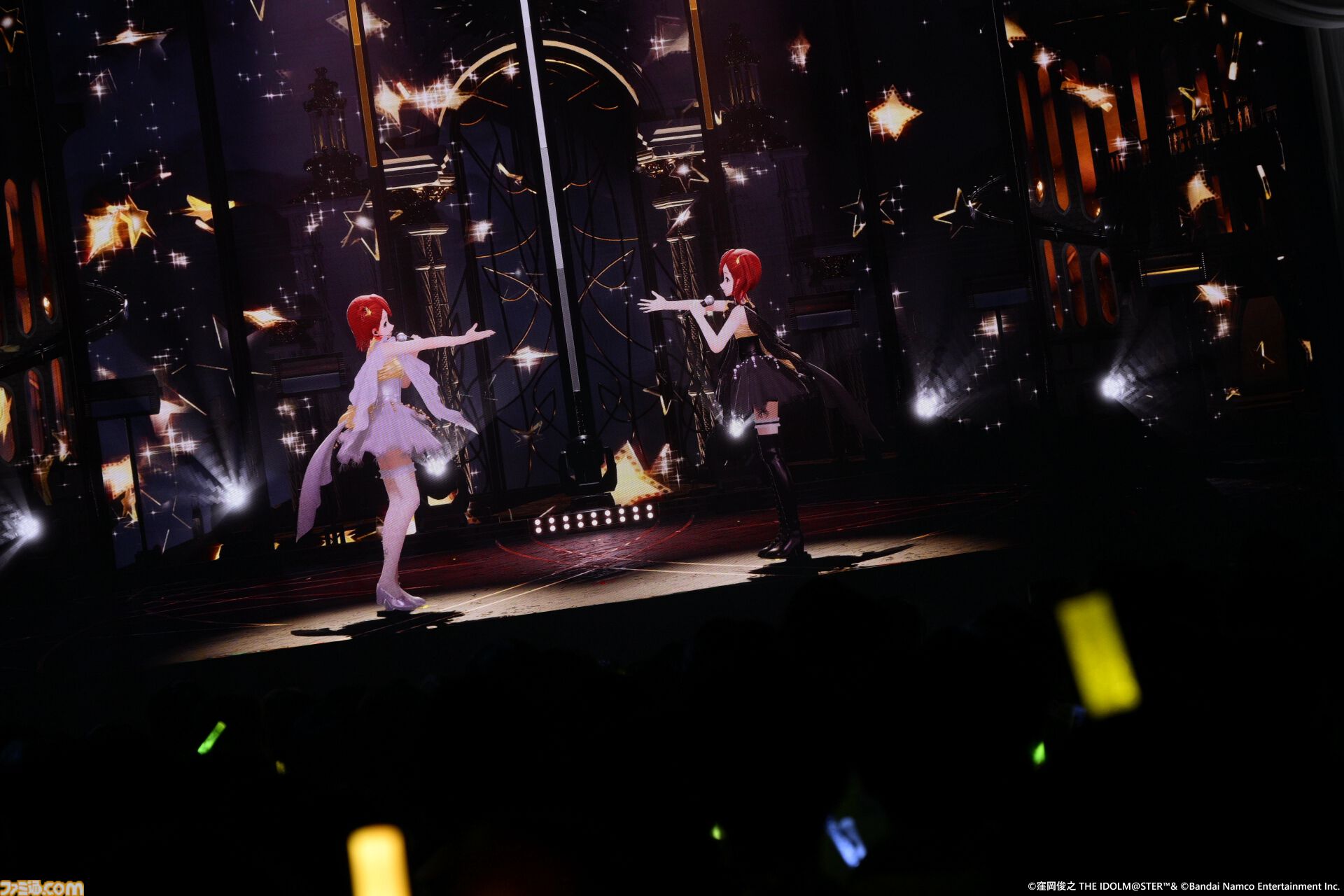 『アイマス』双海亜美・真美 twin live“ふたごぼしのつばさ”東京公演リポート。全曲ふたりでのステージで、新曲『北極星をズラしちゃえ！』でも一体感のあるパフォーマンスを披露。