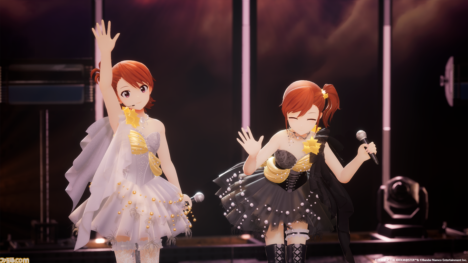 『アイマス』双海亜美・真美 twin live“ふたごぼしのつばさ”東京公演リポート。全曲ふたりでのステージで、新曲『北極星をズラしちゃえ！』でも一体感のあるパフォーマンスを披露。