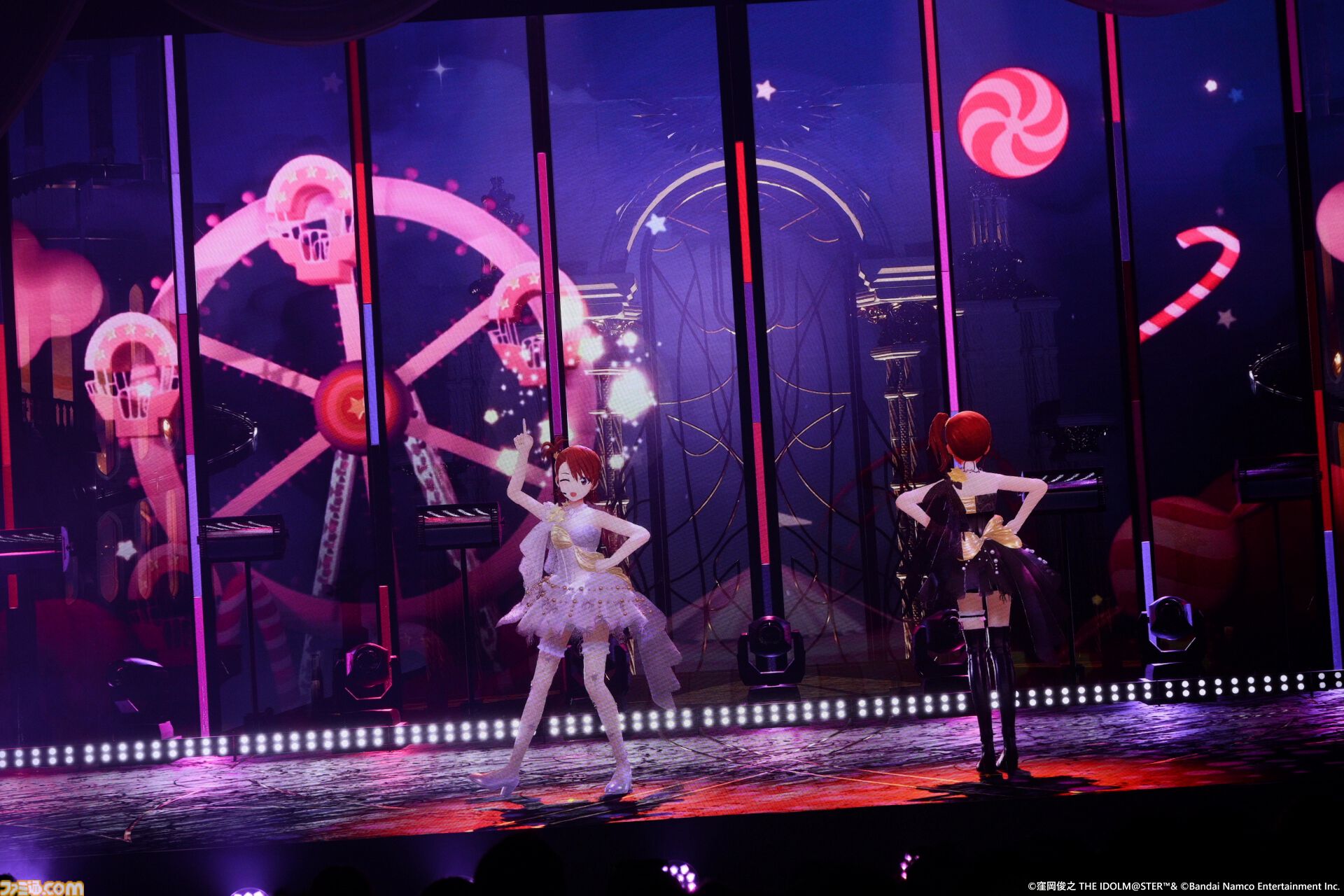 『アイマス』双海亜美・真美 twin live“ふたごぼしのつばさ”東京公演リポート。全曲ふたりでのステージで、新曲『北極星をズラしちゃえ！』でも一体感のあるパフォーマンスを披露。
