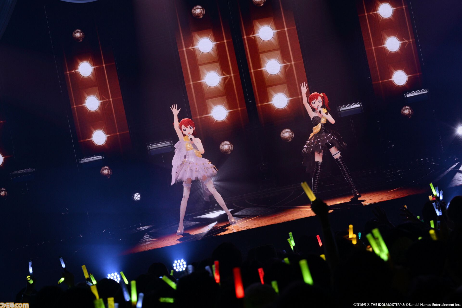 『アイマス』双海亜美・真美 twin live“ふたごぼしのつばさ”東京公演リポート。全曲ふたりでのステージで、新曲『北極星をズラしちゃえ！』でも一体感のあるパフォーマンスを披露。