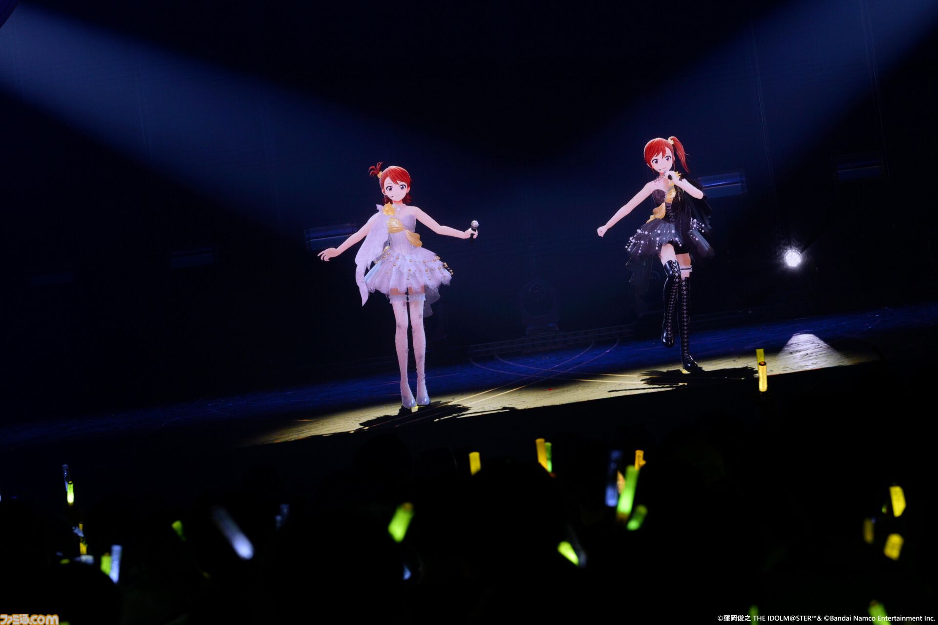 『アイマス』双海亜美・真美 twin live“ふたごぼしのつばさ”東京公演リポート。全曲ふたりでのステージで、新曲『北極星をズラしちゃえ！』でも一体感のあるパフォーマンスを披露。