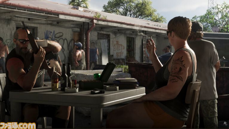 『GTA6』26分の長尺映像でついにゲームプレイ初公開。犬とじゃれるシーン、盗んだ車を中継するストリーマーのライブ配信など、新要素続々