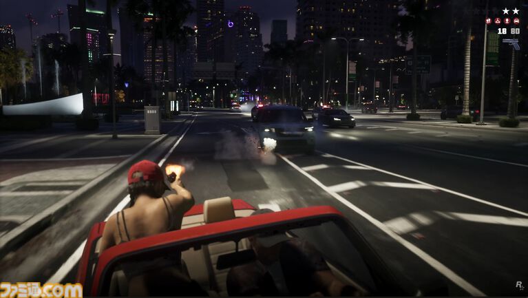 『GTA6』26分の長尺映像でついにゲームプレイ初公開。犬とじゃれるシーン、盗んだ車を中継するストリーマーのライブ配信など、新要素続々