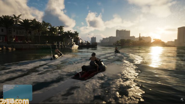 『GTA6』26分の長尺映像でついにゲームプレイ初公開。犬とじゃれるシーン、盗んだ車を中継するストリーマーのライブ配信など、新要素続々
