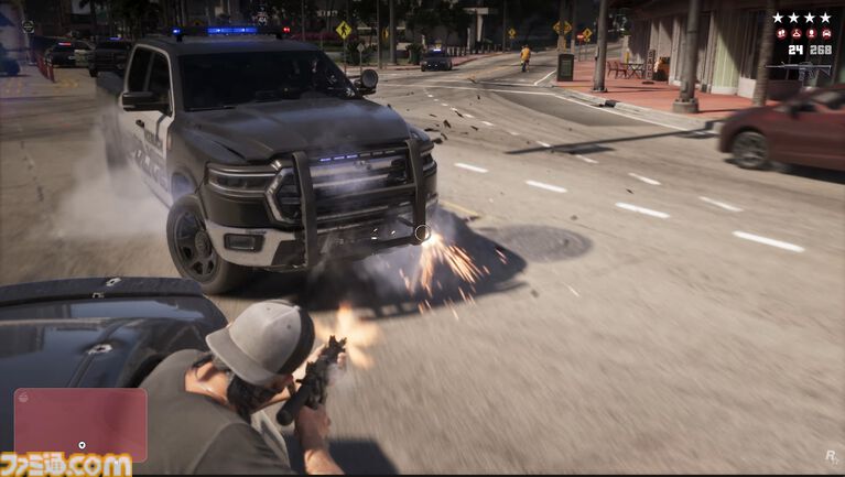 『GTA6』26分の長尺映像でついにゲームプレイ初公開。犬とじゃれるシーン、盗んだ車を中継するストリーマーのライブ配信など、新要素続々