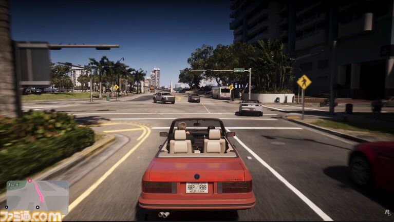 『GTA6』26分の長尺映像でついにゲームプレイ初公開。犬とじゃれるシーン、盗んだ車を中継するストリーマーのライブ配信など、新要素続々