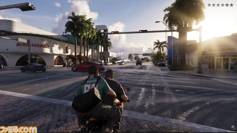 『GTA6』26分の長尺映像でついにゲームプレイ初公開。犬とじゃれるシーン、盗んだ車を中継するストリーマーのライブ配信など、新要素続々