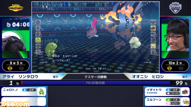 【ポケモンチャンピオンズ】“PJCS2026”マスターカテゴリ優勝者オオニシ ヒロシ選手インタビュー。ニョロトノの2連続“まもる”成功が勝敗を決した伝説の決勝戦を振り返る