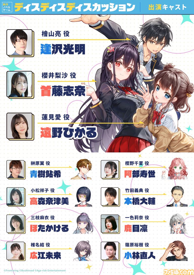 『ディスディスディスカッション』生徒たちの理屈と屁理屈がぶつかる青春群像劇アドベンチャーゲーム。2027年に発売、Steamストアページが公開