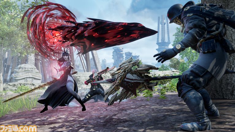 『コードヴェイン2』拡張DLC「Mask of Idris」でリヴやルゥなど全14キャラの別カラーが登場。「融和の時代」ではキャラごとの短編エピソード追加