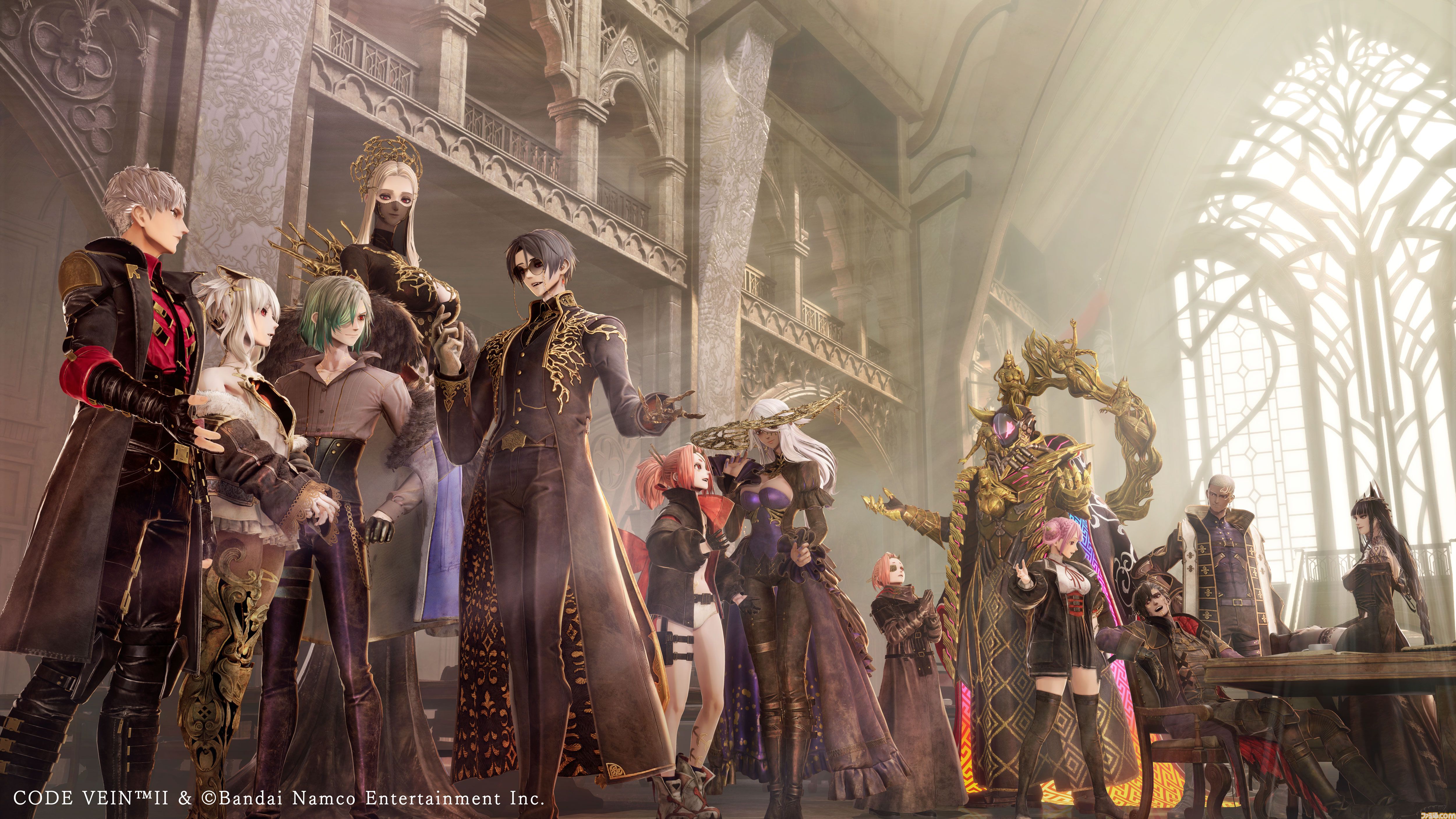 『コードヴェイン2』拡張DLC「Mask of Idris」でリヴやルゥなど全14キャラの別カラーが登場。「融和の時代」ではキャラごとの短編エピソード追加