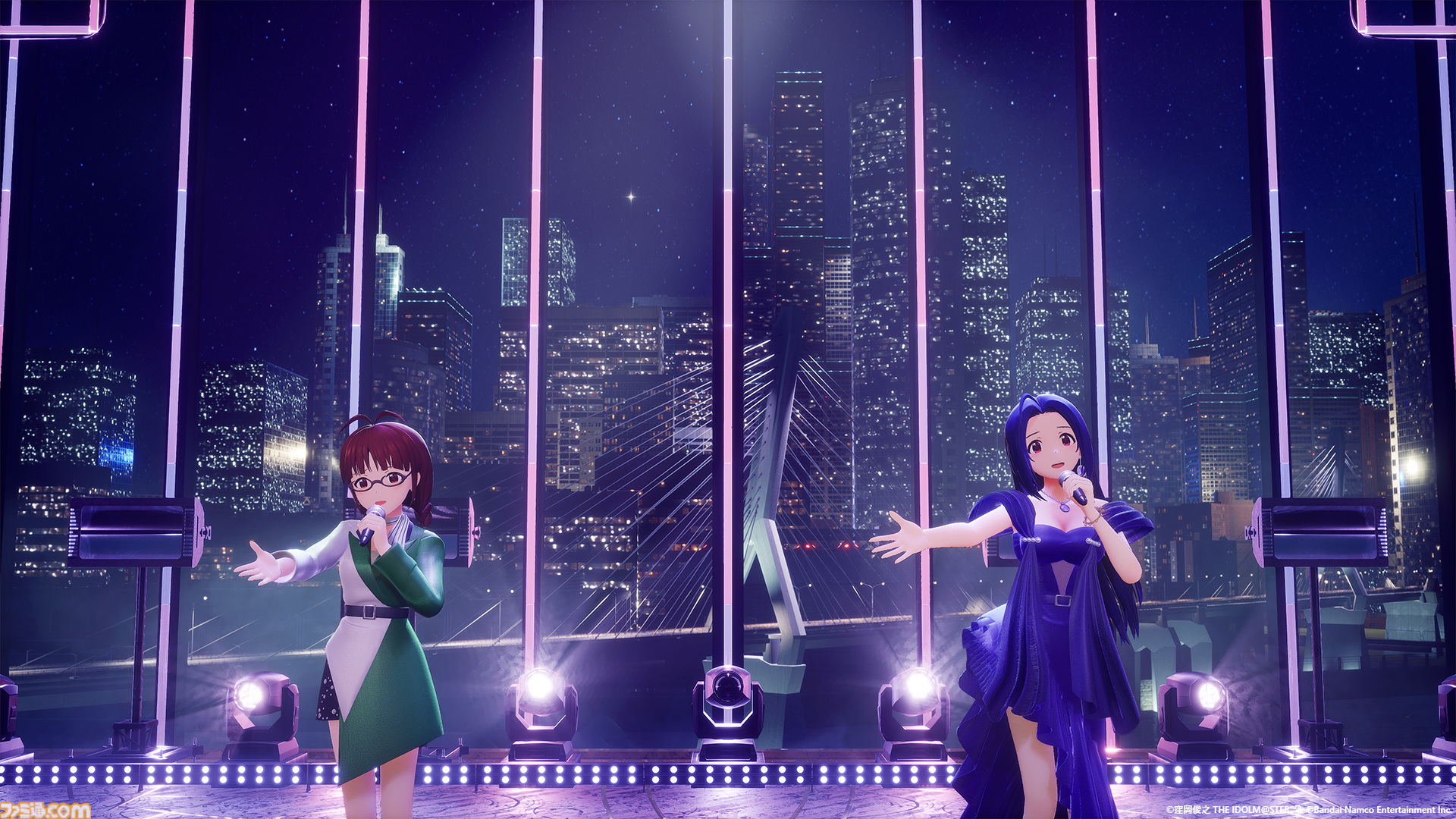 『アイマス』三浦あずさ・秋月律子 twin live “つみまつよるまち”東京公演リポート。大人の魅力が溢れる落ち着いたライブで、オシャレな新曲『Binary Star』も披露