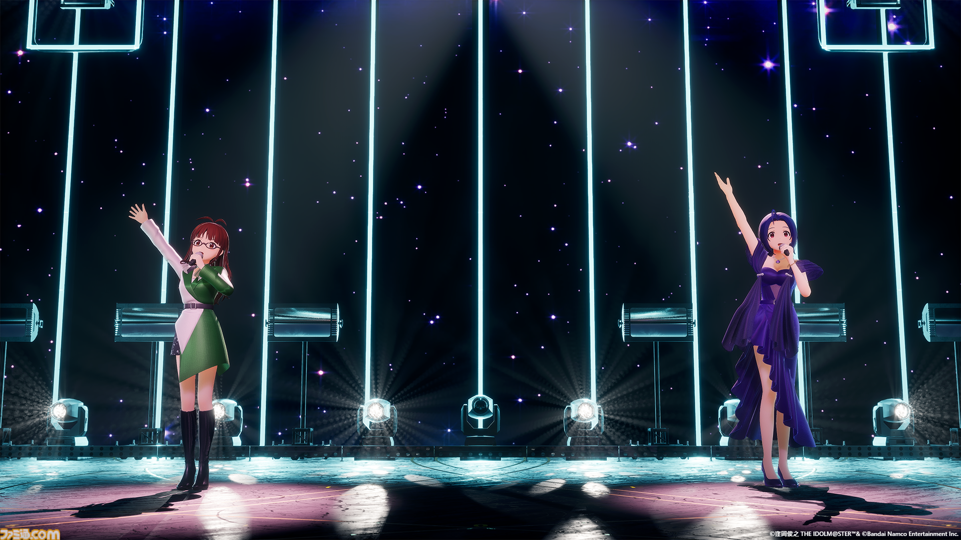 『アイマス』三浦あずさ・秋月律子 twin live “つみまつよるまち”東京公演リポート。大人の魅力が溢れる落ち着いたライブで、オシャレな新曲『Binary Star』も披露