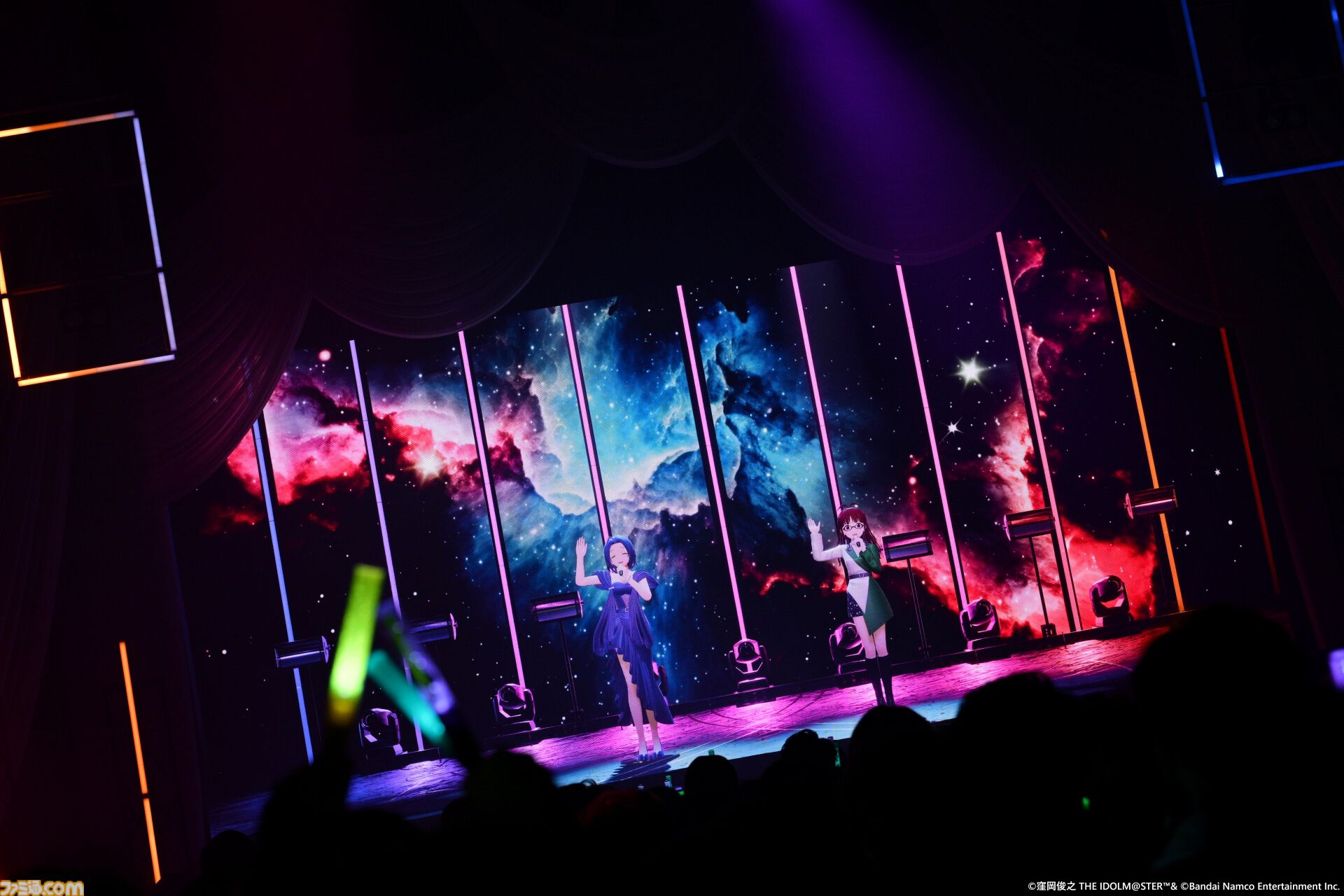 『アイマス』三浦あずさ・秋月律子 twin live “つみまつよるまち”東京公演リポート。大人の魅力が溢れる落ち着いたライブで、オシャレな新曲『Binary Star』も披露