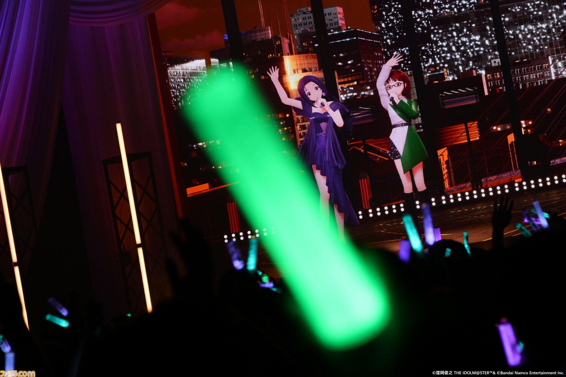 『アイマス』三浦あずさ・秋月律子 twin live “つみまつよるまち”東京公演リポート。大人の魅力が溢れる落ち着いたライブで、オシャレな新曲『Binary Star』も披露
