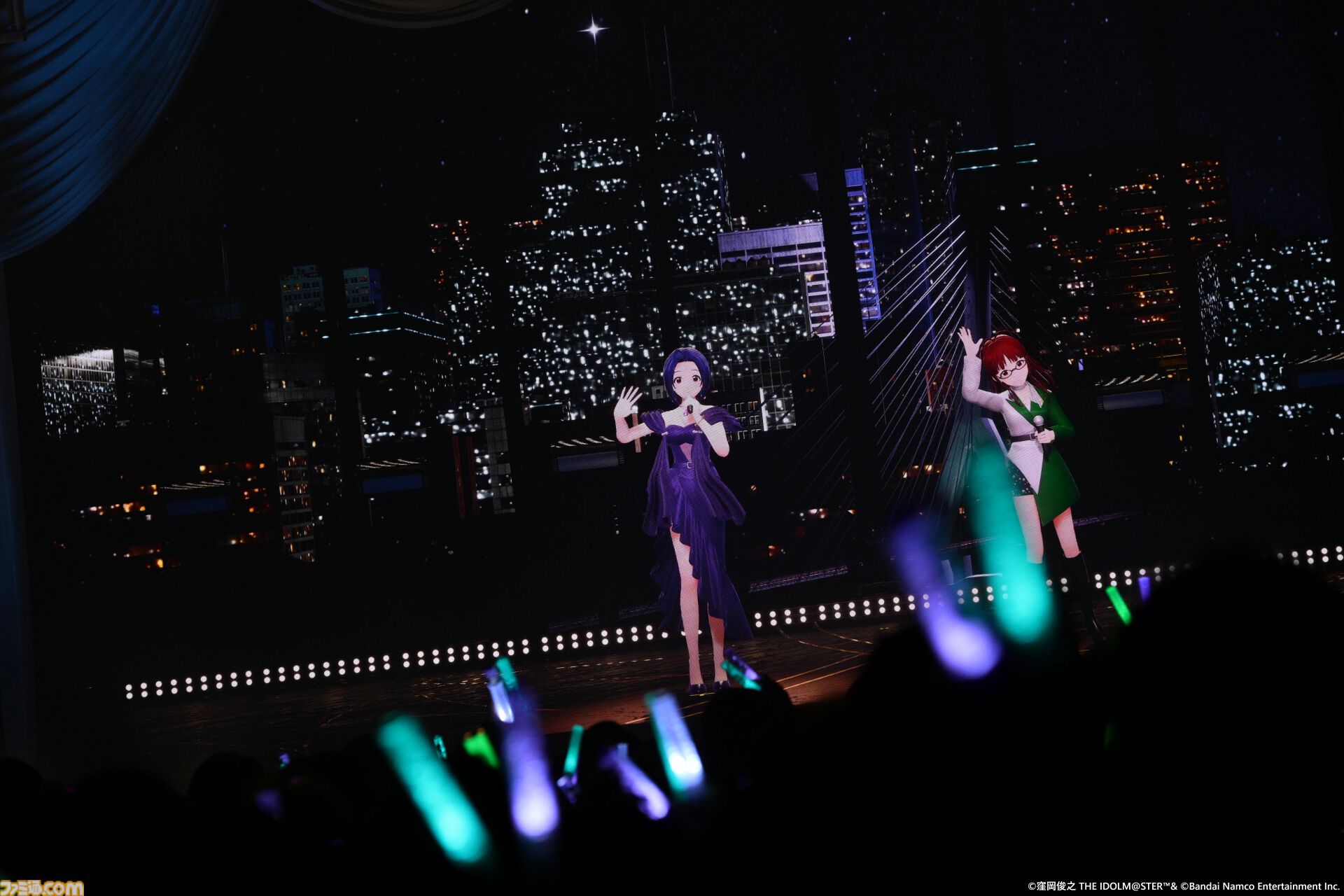 『アイマス』三浦あずさ・秋月律子 twin live “つみまつよるまち”東京公演リポート。大人の魅力が溢れる落ち着いたライブで、オシャレな新曲『Binary Star』も披露
