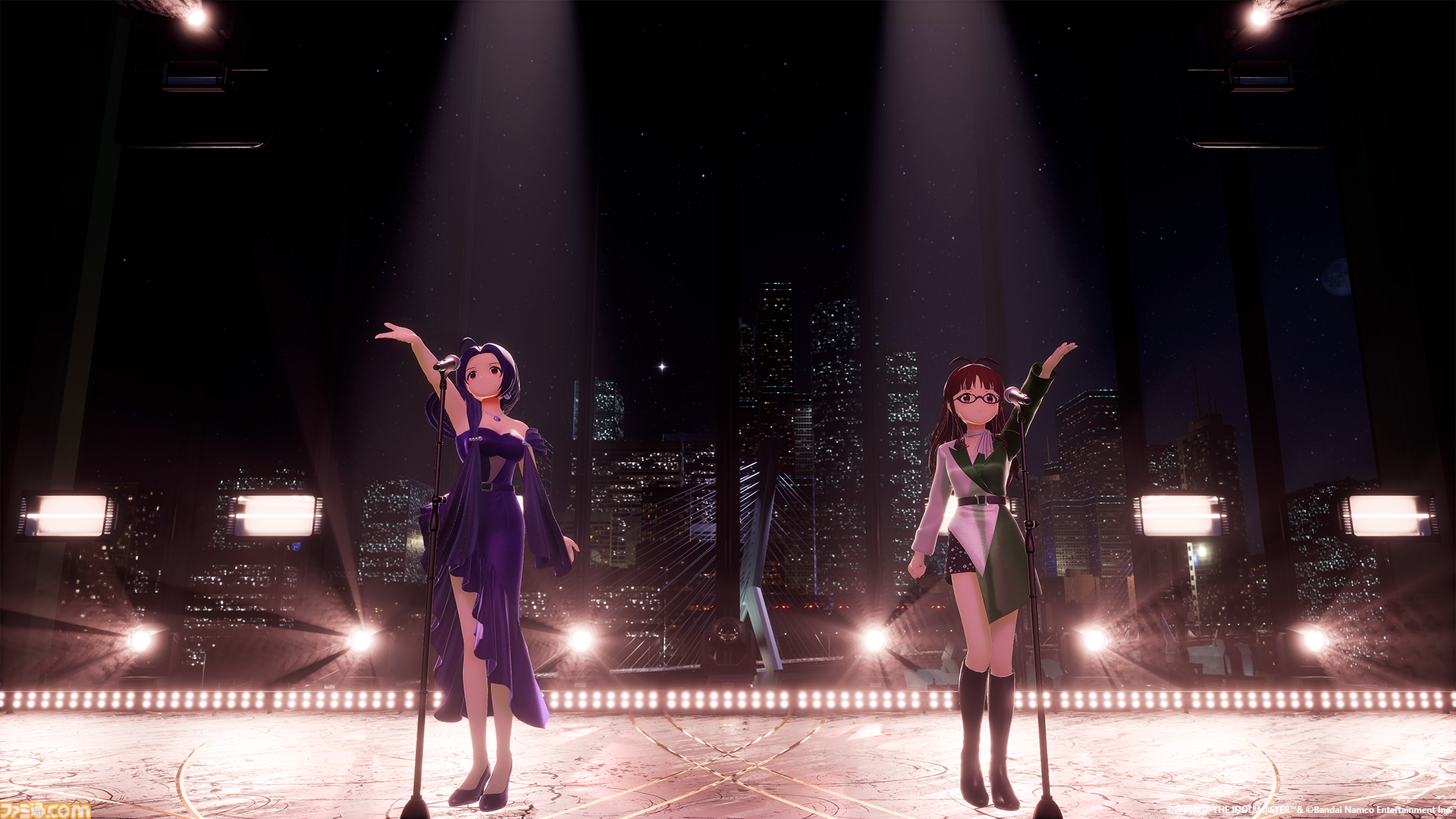『アイマス』三浦あずさ・秋月律子 twin live “つみまつよるまち”東京公演リポート。大人の魅力が溢れる落ち着いたライブで、オシャレな新曲『Binary Star』も披露