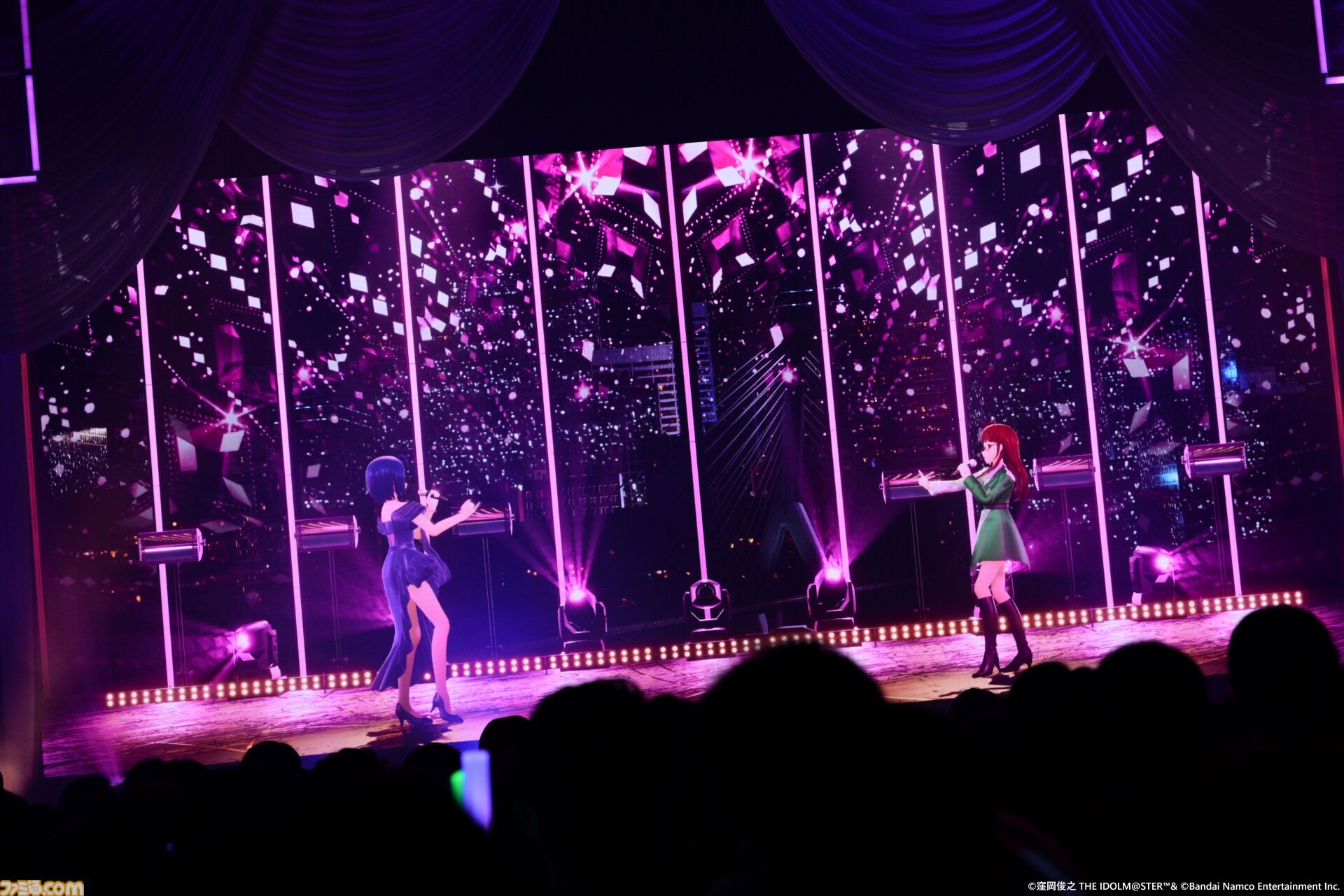 『アイマス』三浦あずさ・秋月律子 twin live “つみまつよるまち”東京公演リポート。大人の魅力が溢れる落ち着いたライブで、オシャレな新曲『Binary Star』も披露