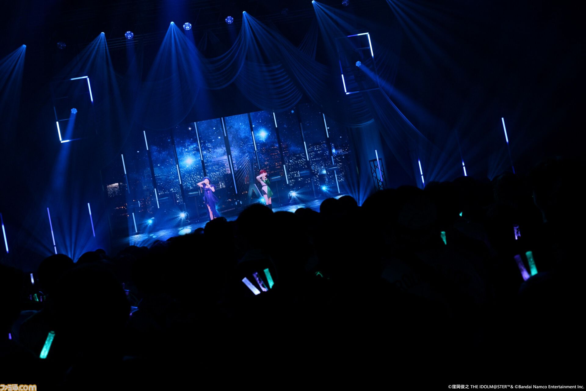 『アイマス』三浦あずさ・秋月律子 twin live “つみまつよるまち”東京公演リポート。大人の魅力が溢れる落ち着いたライブで、オシャレな新曲『Binary Star』も披露