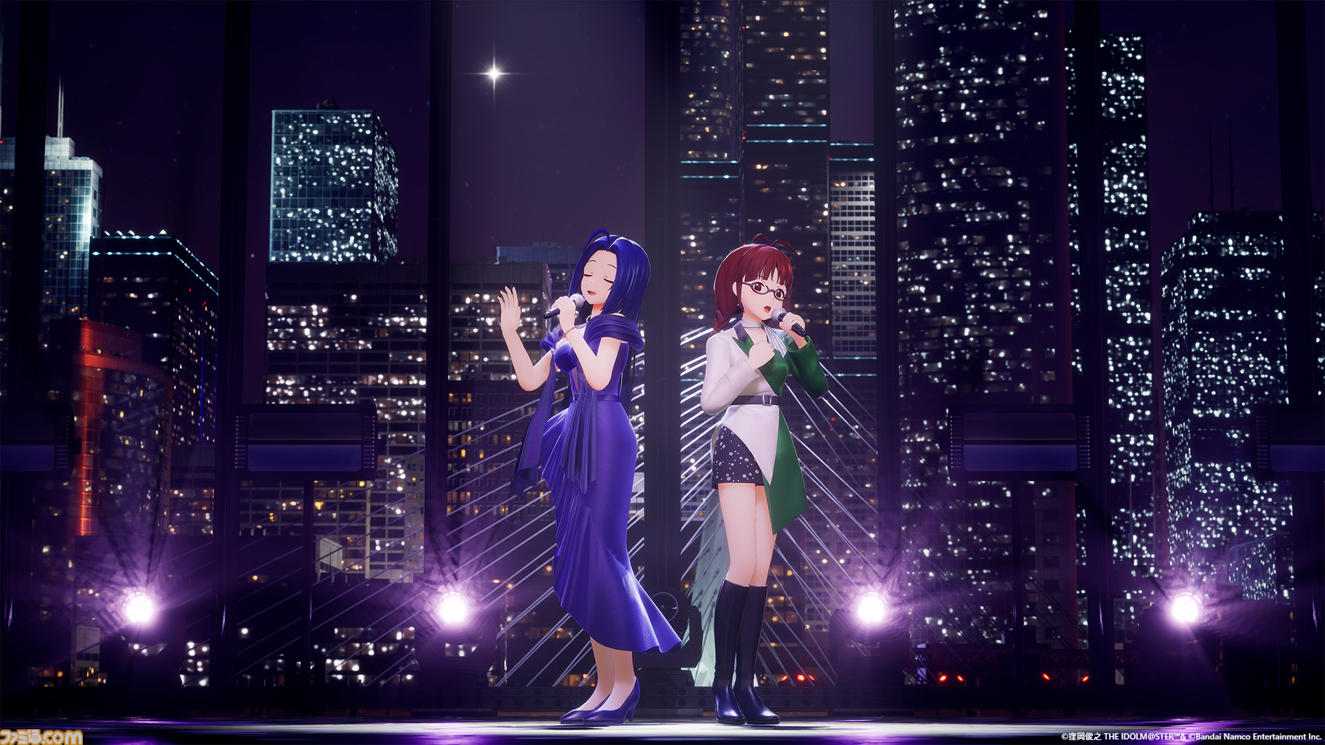 『アイマス』三浦あずさ・秋月律子 twin live “つみまつよるまち”東京公演リポート。大人の魅力が溢れる落ち着いたライブで、オシャレな新曲『Binary Star』も披露