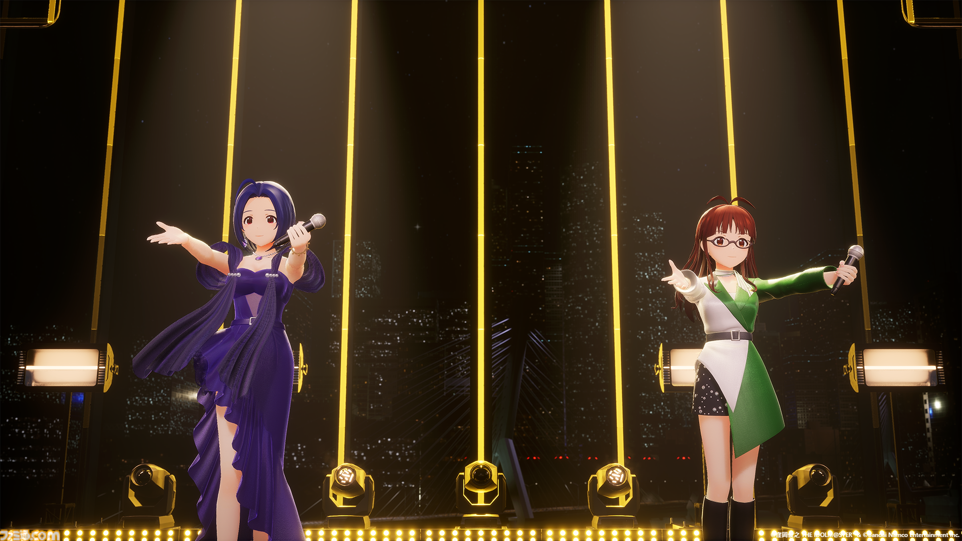 『アイマス』三浦あずさ・秋月律子 twin live “つみまつよるまち”東京公演リポート。大人の魅力が溢れる落ち着いたライブで、オシャレな新曲『Binary Star』も披露