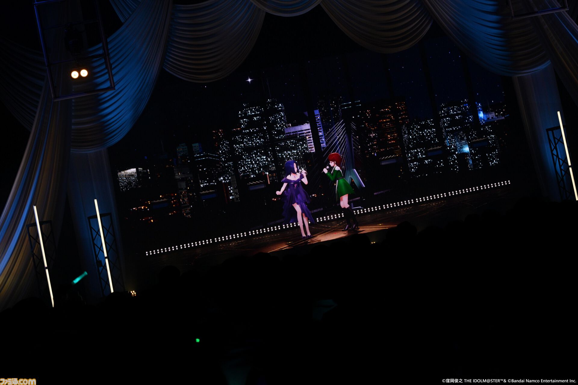 『アイマス』三浦あずさ・秋月律子 twin live “つみまつよるまち”東京公演リポート。大人の魅力が溢れる落ち着いたライブで、オシャレな新曲『Binary Star』も披露
