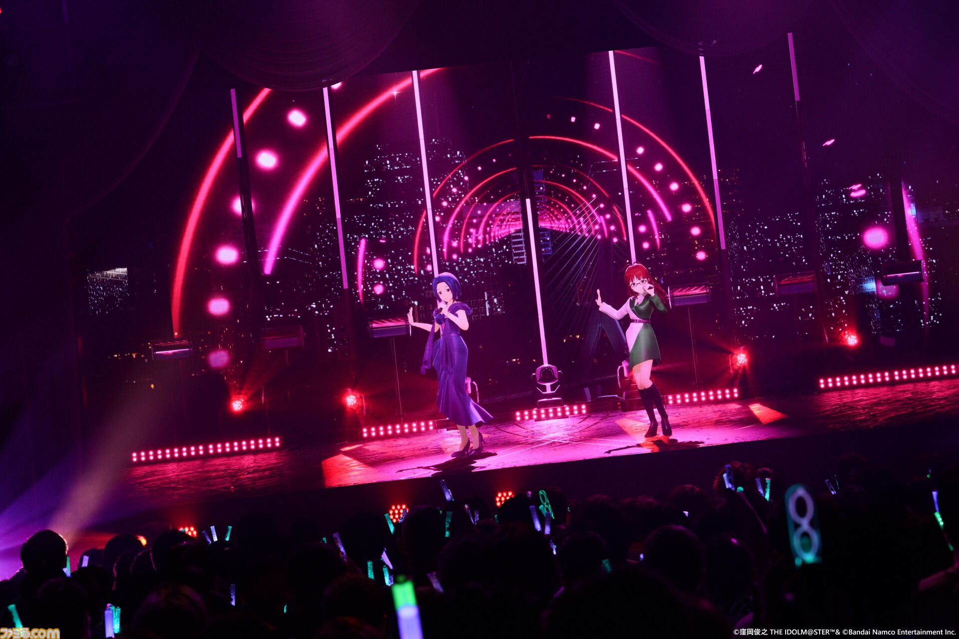 『アイマス』三浦あずさ・秋月律子 twin live “つみまつよるまち”東京公演リポート。大人の魅力が溢れる落ち着いたライブで、オシャレな新曲『Binary Star』も披露